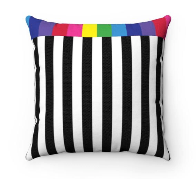 Black and White Pillow
